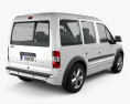 Ford Tourneo Connect LWB 2014 3D модель back view