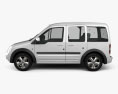 Ford Tourneo Connect LWB 2014 3D модель side view