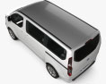 Ford Tourneo Custom SWB 2014 3D模型 顶视图
