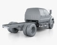 Ford F-650 / F-750 Double Cab Chassis 2014 3d model