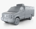 Ford E-Series DCI Pro 2014 3d model clay render