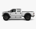 Ford F-554 Extreme Crew Cab pickup 2014 3d model side view