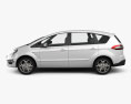 Ford S-Max 2014 Modelo 3d vista lateral