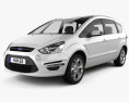 Ford S-Max 2014 3D 모델 