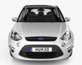 Ford S-Max 2014 3d model front view
