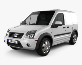 3D model of Ford Transit Connect SWB 2014