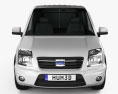 Ford Transit Connect SWB 2014 3D модель front view