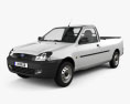 Ford Courier 2014 3D-Modell