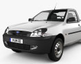 Ford Courier 2014 3D 모델 