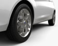 Ford Fiesta hatchback 3 puertas (EU) 2012 Modelo 3D
