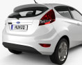 Ford Fiesta ハッチバック 3ドア (US) 2012 3Dモデル