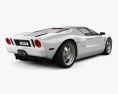 Ford GT 2006 3d model back view