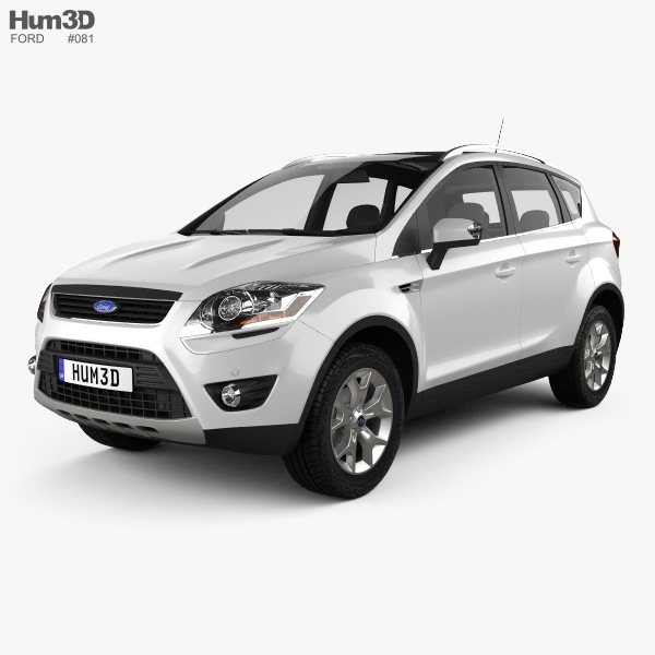 Ford Kuga 2012 3D 모델 