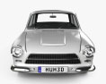 Ford Lotus Cortina Mk1 1963 3d model front view