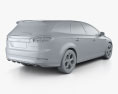 Ford Mondeo Turnier Titanium X Mk4 2013 3d model