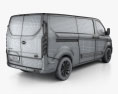 Ford Transit Custom Crew Van LWB 2015 3Dモデル