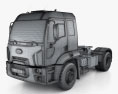 Ford Cargo Camion Tracteur 2014 Modèle 3d wire render