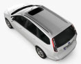 Ford Focus estate 2011 3D-Modell Draufsicht