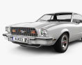 Ford Mustang 쿠페 1974 3D 모델 