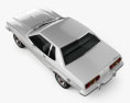 Ford Mustang coupé 1974 3D-Modell Draufsicht