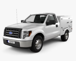 3D model of Ford F-150 6 Series WB 2014