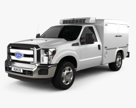 3D model of Ford Super Duty 8 Series 2014