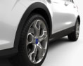 Ford Escape с детальным интерьером 2016 3D модель