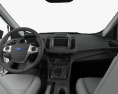 Ford Escape com interior 2016 Modelo 3d dashboard