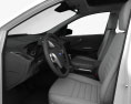 Ford Escape com interior 2016 Modelo 3d assentos