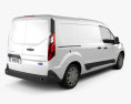 Ford Transit Connect 2016 3d model back view