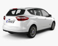 Ford C-MAX Energi 2014 3D 모델  back view