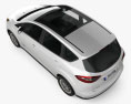 Ford C-MAX Energi 2014 3D模型 顶视图