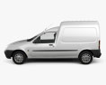 Ford Courier Van UK 1999 3D 모델  side view