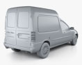 Ford Courier Van UK 1999 3D модель