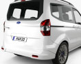 Ford Tourneo Courier 2016 3D-Modell