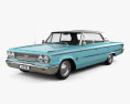 Ford Galaxie 500 hardtop 1963 3D-Modell