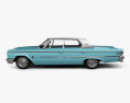 Ford Galaxie 500 ハードトップ 1963 3Dモデル side view