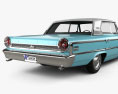 Ford Galaxie 500 ハードトップ 1963 3Dモデル