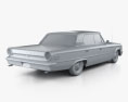 Ford Galaxie 500 hardtop 1963 3D 모델 