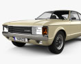 Ford Granada купе EU 1972 3D модель