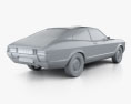 Ford Granada купе EU 1972 3D модель
