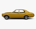 Ford Cortina TC Mark III 세단 1970 3D 모델  side view