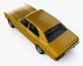 Ford Cortina TC Mark III 세단 1970 3D 모델  top view