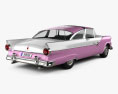 Ford Crown Victoria 1955 3D 모델  back view