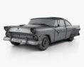 Ford Crown Victoria 1955 3Dモデル wire render