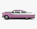Ford Crown Victoria 1955 3D模型 侧视图