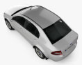 Ford Ikon 2014 3D模型 顶视图