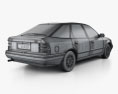Ford Scorpio hatchback 1991 3d model