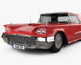 Ford Thunderbird Sport Coupe 1958 3D 모델 