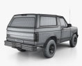 Ford Bronco 1996 3D模型